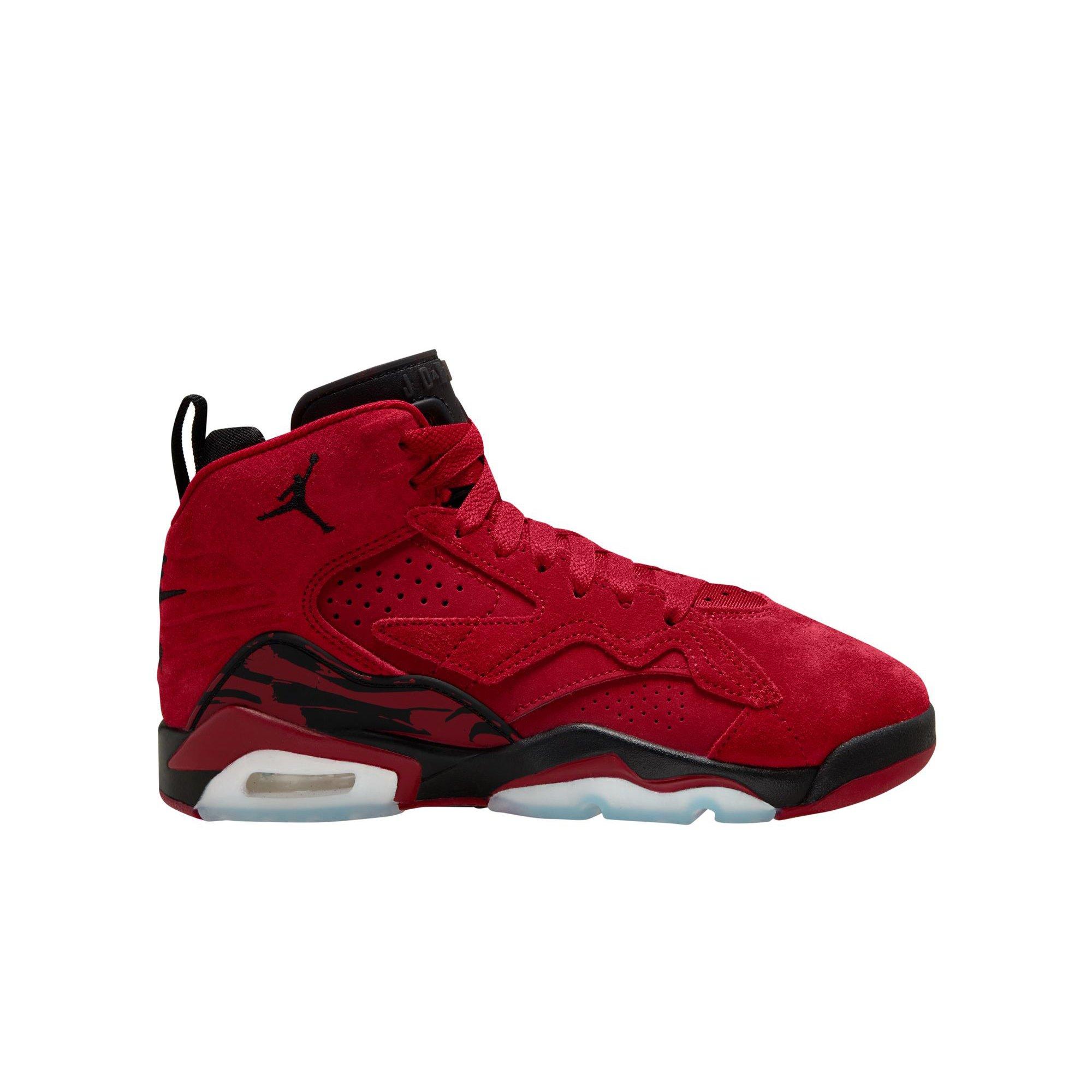 Red jordans hibbett sports sales